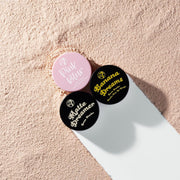 Loose Face Powder Trio - 3 Piece Set - Banana, Nude & Pink Toned Powders - Ultra-Fine Setting Powder for Flawless Makeup