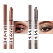 Eyeshadow Stick Set, 8 Colors Matte Professional Bright-Colored Contouring and Highlight Eyeshadow Stick, Cream Waterproof Long Lasting High Pigmented Eye Shadow. (8, EYESHADOW B)