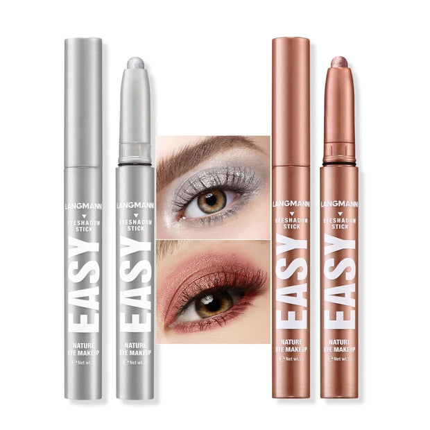 Eyeshadow Stick Set, 8 Colors Matte Professional Bright-Colored Contouring and Highlight Eyeshadow Stick, Cream Waterproof Long Lasting High Pigmented Eye Shadow. (8, EYESHADOW B)