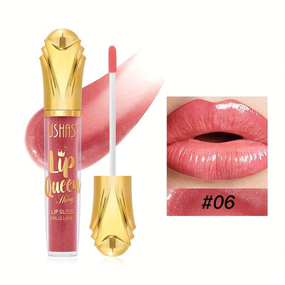 6 Color Glitter Liquid Lipsticks, Diamond Shimmer Metallic Lipstick, Waterproof Long Lasting - Luxe Ladies Moda