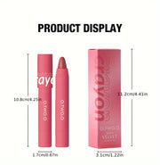 O.TWO.O Lipstick Pencil Lip Liner 6 Colors Velvet Matte Waterproof Long Lasting Smudge Proof Lip Pen For Lips Makeup Cosmetic - Luxe Ladies Moda