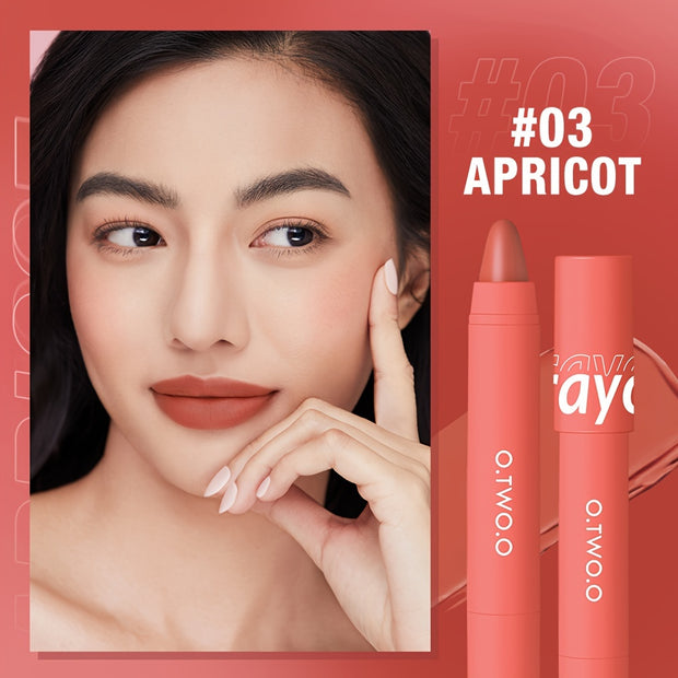 Lipstick Pencil Lip Liner – 6 Colors Velvet Matte, Waterproof, Long-Lasting, Smudge-Proof Lip Pen for Lips Makeup - Luxe Ladies Moda