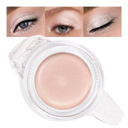 Cream Glitter Light Champagne Shimmer Metallic Eyeshadow Palette Makeup, Mini Instant Holographic Eyeshadow for Women, Sombras Crema Para Ojos, Talc, Paraben & Cruelty Free, 730