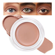 Cream Glitter Light Champagne Shimmer Metallic Eyeshadow Palette Makeup, Mini Instant Holographic Eyeshadow for Women, Sombras Crema Para Ojos, Talc, Paraben & Cruelty Free, 730