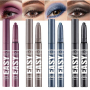 Eyeshadow Stick Set, 8 Colors Matte Professional Bright-Colored Contouring and Highlight Eyeshadow Stick, Cream Waterproof Long Lasting High Pigmented Eye Shadow. (8, EYESHADOW B)