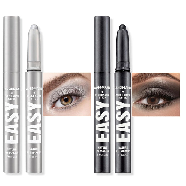 Eyeshadow Stick Set, 8 Colors Matte Professional Bright-Colored Contouring and Highlight Eyeshadow Stick, Cream Waterproof Long Lasting High Pigmented Eye Shadow. (8, EYESHADOW B)